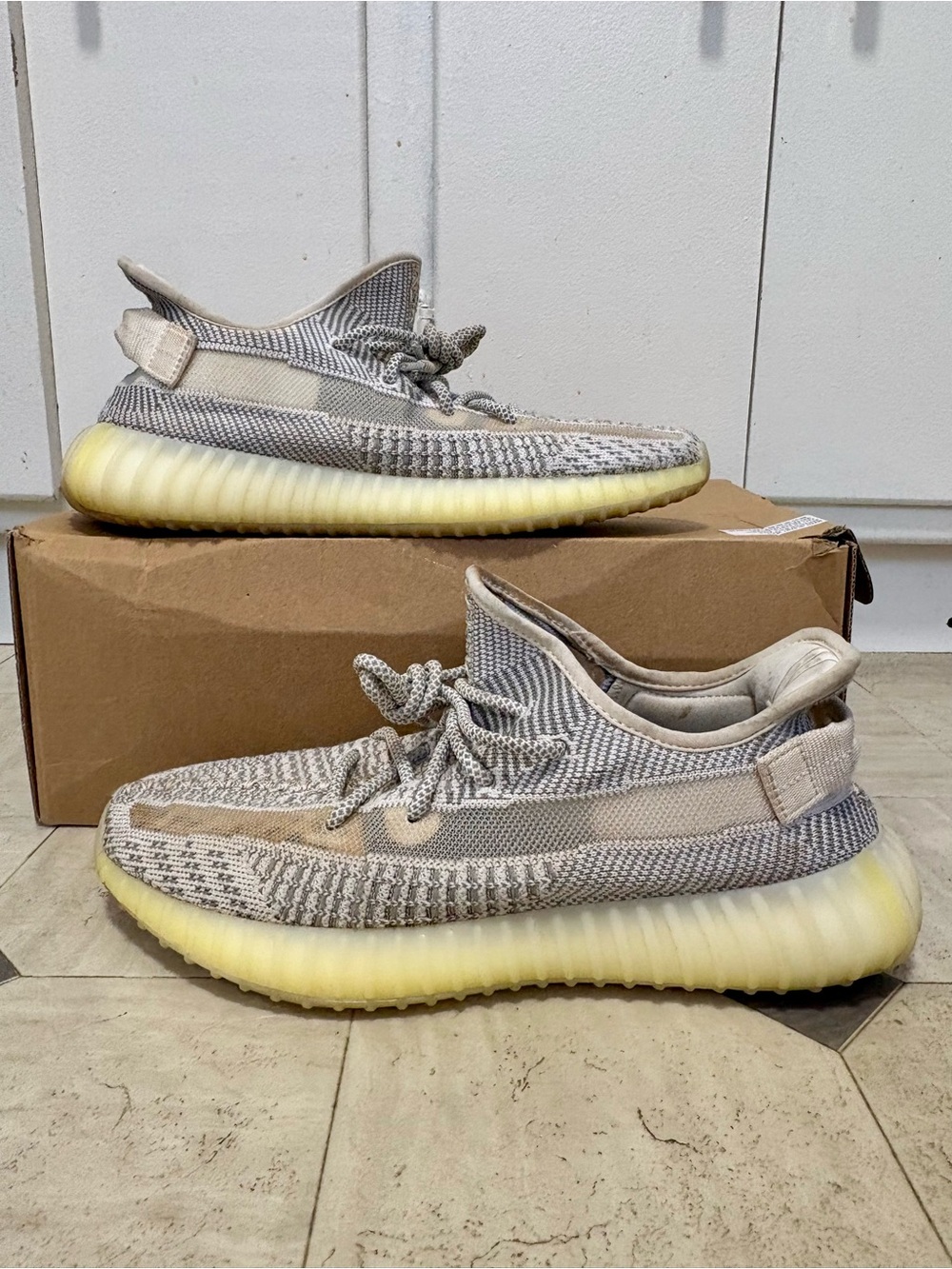 ADIDAS YEEZY BOOST 350 V2 'Static Non-Reflective' 2018 SIZE 9.5 EF2905